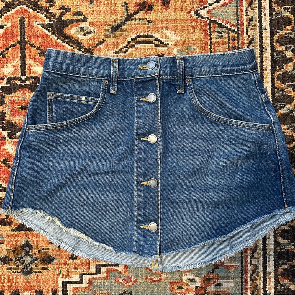 Carmar Denim Mini Skirt